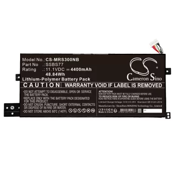   Mechrevo SSBS77 helyettesítő laptop akkumulátor (Li-ion, 11.1V, 4400mAh / 48.84Wh) - Utángyártott