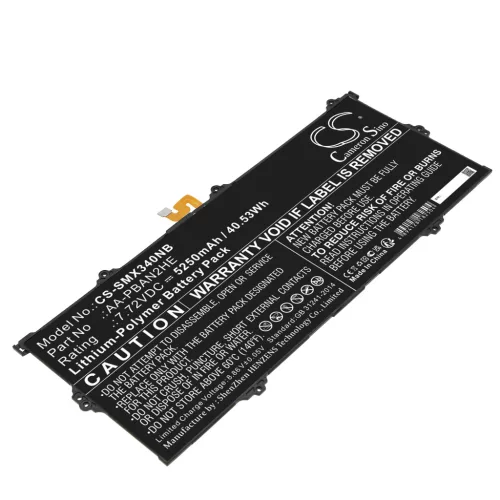 Samsung AA-PBAN2HE helyettesítő laptop akkumulátor (Li-Polymer, 7.72V, 5250mAh / 40.53Wh) - Utángyártott