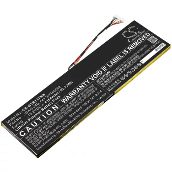  Gigabyte X7 DT v7 készülékhez laptop akkumulátor (Li-Polymer, 15.2V, 6100mAh / 92.72Wh) - Utángyártott