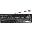 Gigabyte X7 DT v7 készülékhez laptop akkumulátor (Li-Polymer, 15.2V, 6100mAh / 92.72Wh) - Utángyártott