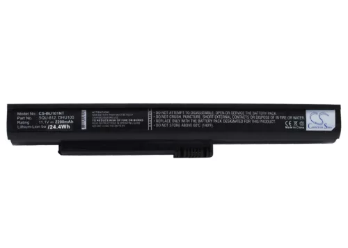 BenQ SQU-812 helyettesítő laptop akkumulátor (Li-ion, 11.1V, 2200mAh / 24.42Wh) - Utángyártott