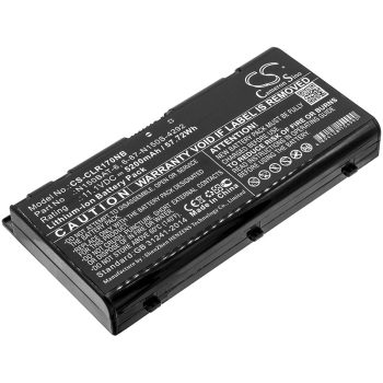   Clevo N150BAT-6 helyettesítő laptop akkumulátor (Li-ion, 11.1V, 5200mAh / 57.72Wh) - Utángyártott