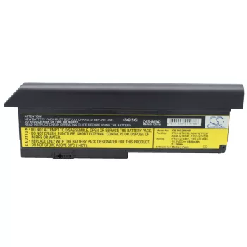   IBM FRU 42T6467, FUR 42T4649 helyettesítő laptop akkumulátor (Li-ion, 10.8V, 6600mAh) - Utángyártott