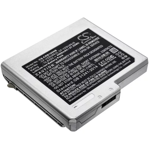Panasonic CF-VZSU69JS helyettesítő laptop akkumulátor (Li-ion, 10.8V, 4400mAh / 47.52Wh) - Utángyártott