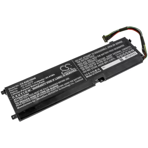 Razer RC30-0270 helyettesítő laptop akkumulátor (Li-Polymer, 15.4V, 4150mAh / 63.91Wh) - Utángyártott