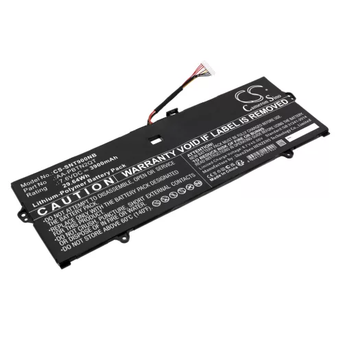 Samsung AA-PBTN2QT helyettesítő laptop akkumulátor (Li-ion, 7.6V, 3900mAh / 29.64Wh) - Utángyártott