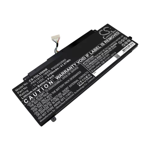 Toshiba PA5187U-1BRS helyettesítő laptop akkumulátor (Li-ion, 11.1V, 3700mAh / 41.07Wh) - Utángyártott