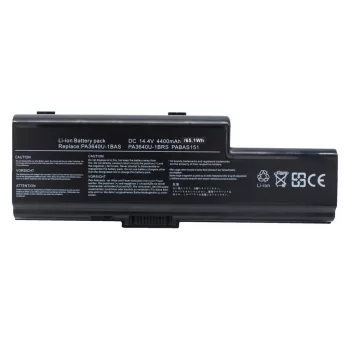   Toshiba PABAS151 helyettesítő laptop akkumulátor (Li-ion, 14.4V, 4400mAh / 63.36Wh) - Utángyártott