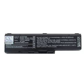   Toshiba PA3388U-1BAS helyettesítő laptop akkumulátor (Li-ion, 14.8V, 4400mAh / 65.12Wh) - Utángyártott