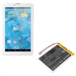 3GO PT406080 helyettesítő tablet akkumulátor (Li-Polymer, 3.7V, 2500mAh / 9.25Wh) - Utángyártott