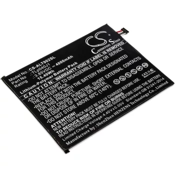   Alcatel TLP040K7 helyettesítő tablet akkumulátor (Li-Polymer, 3.85V, 4000mAh / 15.40Wh) - Utángyártott