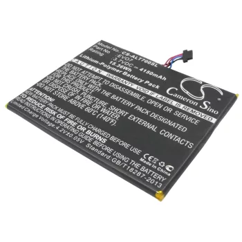   Alcatel EVO7 helyettesítő tablet akkumulátor (Li-Polymer, 3.7V, 4150mAh / 15.36Wh) - Utángyártott