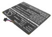 Alcatel EVO7 helyettesítő tablet akkumulátor (Li-Polymer, 3.7V, 4150mAh / 15.36Wh) - Utángyártott