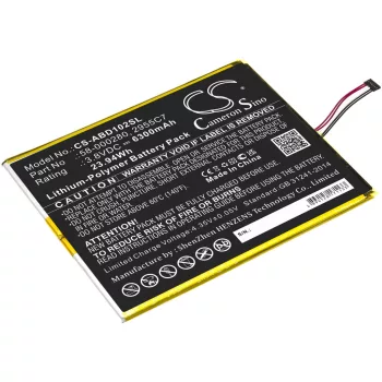   Amazon 58-000280 helyettesítő tablet akkumulátor (Li-Polymer, 3.8V, 6300mAh / 23.94Wh) - Utángyártott