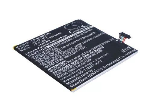 Asus C11P1402 helyettesítő tablet akkumulátor (Li-Polymer, 3.8V, 3900mAh / 14.82Wh) - Utángyártott