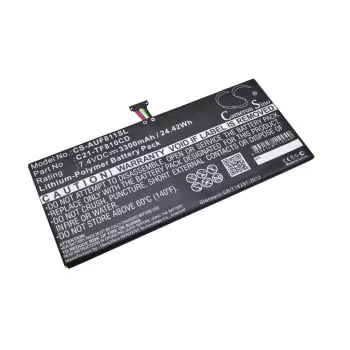   Asus C21-TF810CD helyettesítő tablet akkumulátor (Li-Polymer, 7.4V, 3300mAh / 24.42Wh) - Utángyártott