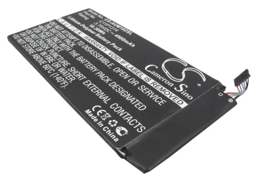 Asus C11P1314 helyettesítő tablet akkumulátor (Li-Polymer, 3.75V, 4900mAh / 18.38Wh) - Utángyártott