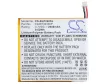 BLU C948730300P helyettesítő tablet akkumulátor (Li-Polymer, 3.7V, 2600mAh / 9.62Wh) - Utángyártott