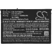 Casio HA-M20BAT helyettesítő tablet akkumulátor (Li-Polymer, 3.7V, 9500mAh / 35.15Wh) - Utángyártott