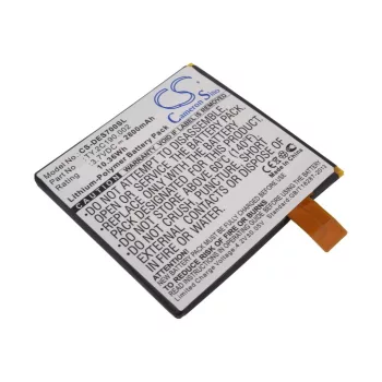   DELL TY.2C190.002 helyettesítő tablet akkumulátor (Li-Polymer, 3.7V, 2800mAh / 10.36Wh) - Utángyártott