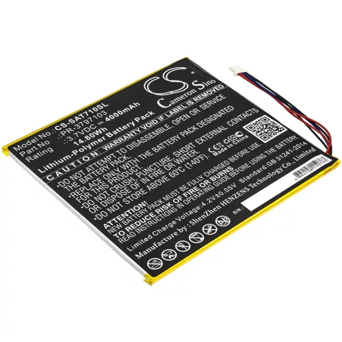 Insignia PR-3797103 helyettesítő tablet akkumulátor (Li-Polymer, 3.7V, 4000mAh / 14.80Wh) - Utángyártott
