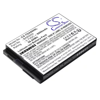  Touch Dynamic BA80000 helyettesítő tablet akkumulátor (Li-ion, 3.7V, 8000mAh / 29.6Wh) - Utángyártott
