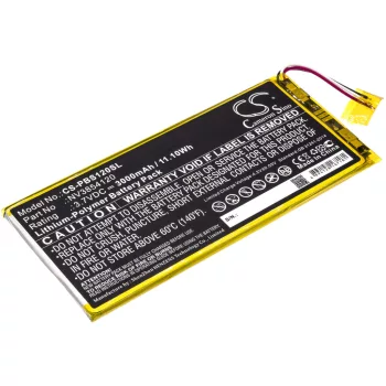   Ematic NV3854120 helyettesítő tablet akkumulátor (Li-Polymer, 3.7V, 3000mAh / 11.10Wh) - Utángyártott
