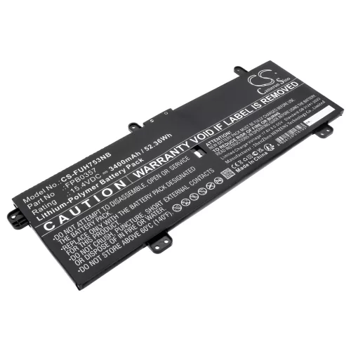 Fujitsu GC020028N00 helyettesítő tablet akkumulátor (Li-Polymer, 15.4V, 3400mAh / 52.36Wh) - Utángyártott