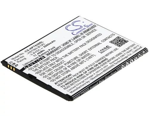 HP HSTNH-B19C-S helyettesítő tablet akkumulátor (Li-Polymer, 3.8V, 3000mAh / 11.40Wh) - Utángyártott