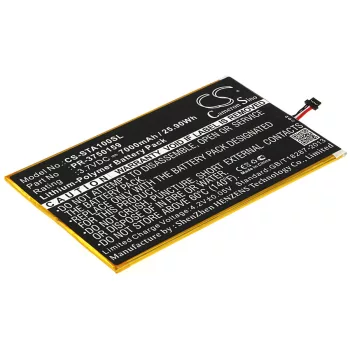   INSIGNIA PR-3750159 helyettesítő tablet akkumulátor (Li-Polymer, 3.7V, 7000mAh / 25.90Wh) - Utángyártott