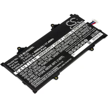   LG BL-T20 helyettesítő tablet akkumulátor (Li-Polymer, 3.8V, 4600mAh / 17.48Wh) - Utángyártott