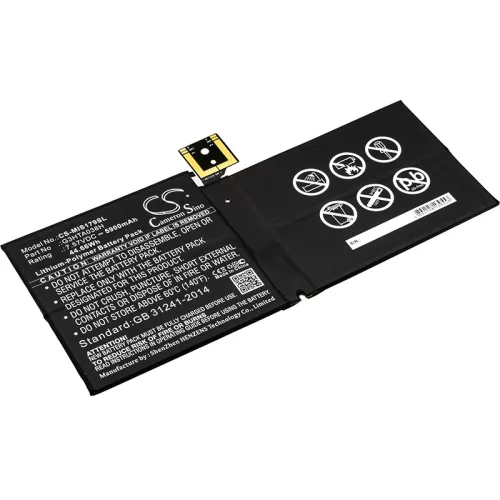 Microsoft G3HTA038H helyettesítő tablet akkumulátor (Li-Polymer, 7.57V, 5900mAh / 44.66Wh) - Utángyártott