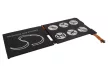 Microsoft X865745-002 helyettesítő tablet akkumulátor (Li-Polymer, 7.4V, 4250mAh / 31.45Wh) - Utángyártott