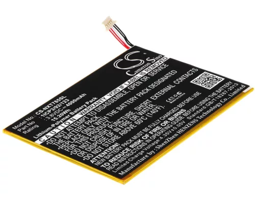 Nextbook 1ICP3/92/123 helyettesítő tablet akkumulátor (Li-Polymer, 3.8V, 4000mAh / 15.20Wh) - Utángyártott