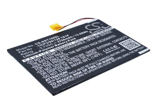 Nuvision TM1088C készülékhez tablet akkumulátor (Li-Polymer, 3.7V, 3750mAh / 13.88Wh) - Utángyártott
