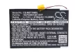 Nuvision 1ICP3/90/128 1S1P helyettesítő tablet akkumulátor (Li-Polymer, 3.7V, 3750mAh / 13.88Wh) - Utángyártott