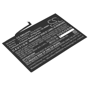   Samsung HQ-6300SD helyettesítő tablet akkumulátor (Li-Polymer, 3.85V, 6750mAh / 25.99Wh) - Utángyártott