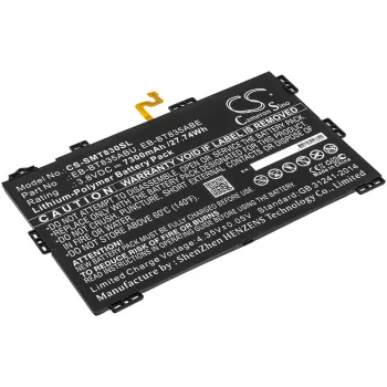   Samsung GH43-04830A helyettesítő tablet akkumulátor (Li-Polymer, 3.8V, 7300mAh / 27.74Wh) - Utángyártott