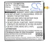 Samsung GH43-04539A helyettesítő tablet akkumulátor (Li-Polymer, 3.7V, 3500mAh / 12.95Wh) - Utángyártott