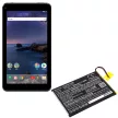SmarTab GSP3070100 helyettesítő tablet akkumulátor (Li-Polymer, 3.7V, 2500mAh / 9.25Wh) - Utángyártott