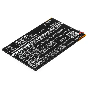   Sharp UBATIA211AFN3 helyettesítő tablet akkumulátor (Li-Polymer, 3.7V, 3300mAh / 12.21Wh) - Utángyártott