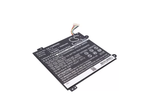 Toshiba T8T-2 helyettesítő tablet akkumulátor (Li-ion, 3.75V, 5200mAh / 19.50Wh) - Utángyártott