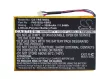 Toshiba PA5183U-1BRS helyettesítő tablet akkumulátor (Li-Polymer, 3.7V, 3200mAh / 11.84Wh) - Utángyártott