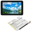 Verizon MLP3276120-2P helyettesítő tablet akkumulátor (Li-Polymer, 3.8V, 6600mAh / 25.08Wh) - Utángyártott