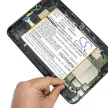 Verizon MLP3276120-2P helyettesítő tablet akkumulátor (Li-Polymer, 3.8V, 6600mAh / 25.08Wh) - Utángyártott