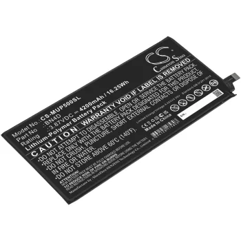   Xiaomi BN4D helyettesítő tablet akkumulátor (Li-Polymer, 3.87V, 4200mAh / 16.25Wh) - Utángyártott