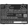 Zebra BT-000394 helyettesítő tablet akkumulátor (Li-Polymer, 3.85V, 9400mAh / 36.19Wh) - Utángyártott