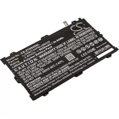 ZTE Li3990T44P6hJ8B035 helyettesítő tablet akkumulátor (Li-Polymer, 3.85V, 9050mAh / 34.84Wh) - Utángyártott