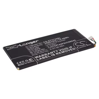   ZTE Li3734T42P5hC66045 helyettesítő tablet akkumulátor (Li-Polymer, 3.7V, 3400mAh / 12.58Wh) - Utángyártott
