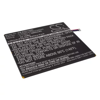   ZTE LI3768T42P5HC8B645 helyettesítő tablet akkumulátor (Li-Polymer, 3.7V, 6800mAh / 25.16Wh) - Utángyártott